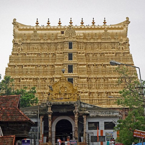 Padmanabhaswamy Temple Close view