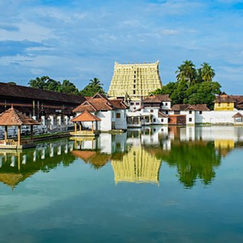 Padmanabhaswamy Temple scenic view 