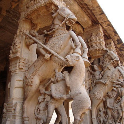 Srirangam Temple Pillar 1