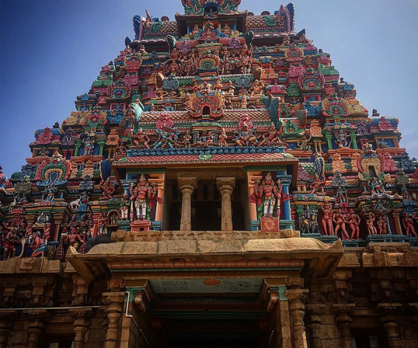 Meenakshi Temple Main entrance