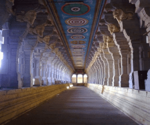 Rameshwaram Temple corridore